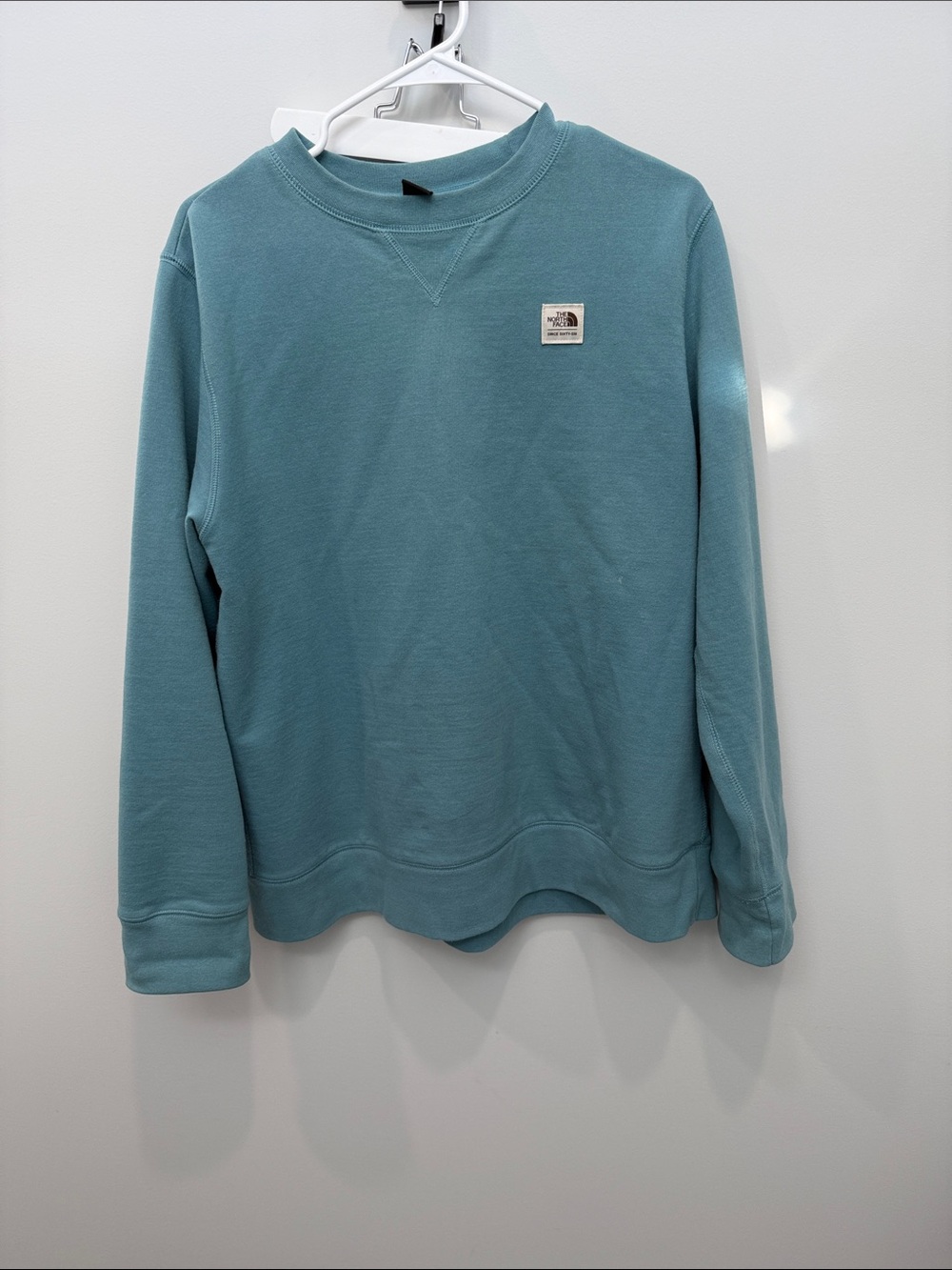 The North Face Womens Crewneck Sweatshirt - Seafoam Blue